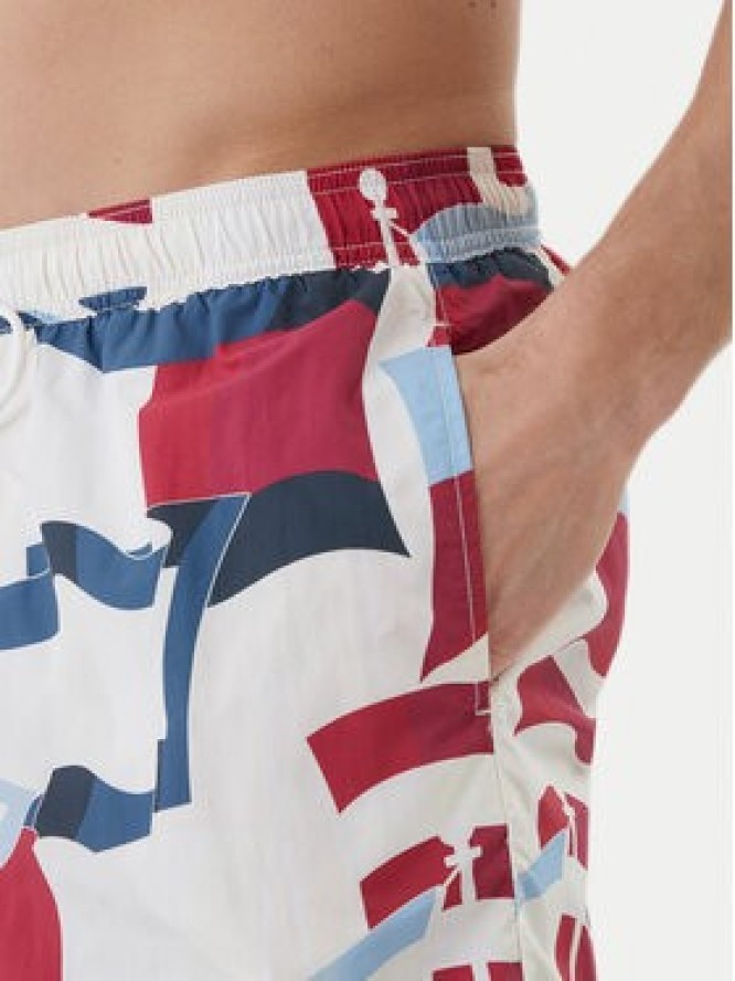 Tommy Hilfiger Szorty kąpielowe UM0UM03491 Kolorowy Regular Fit