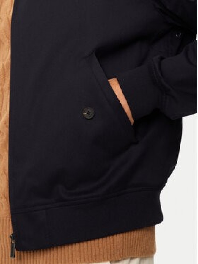 Lacoste Kurtka bomber BH7186 Granatowy Regular Fit