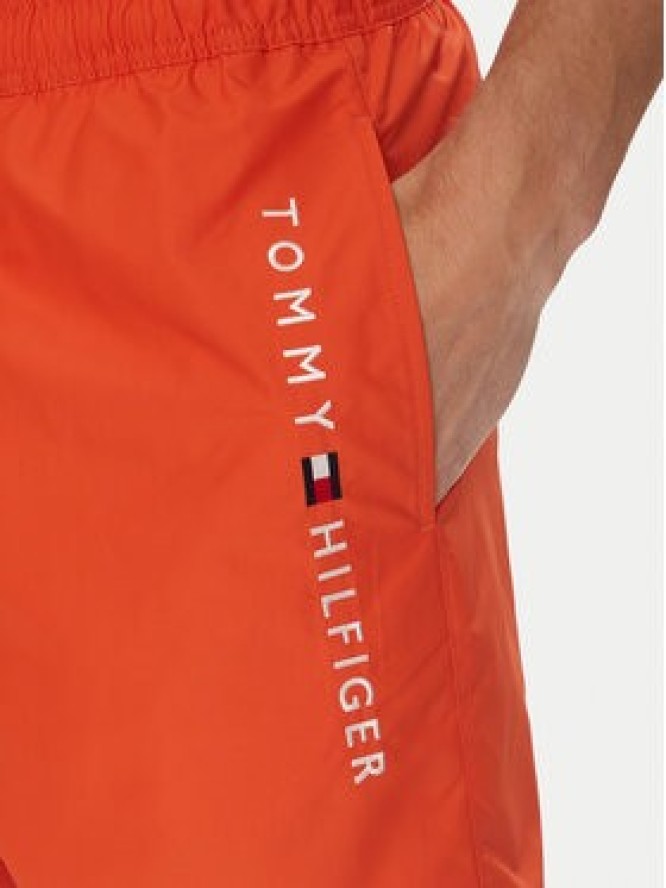 Tommy Hilfiger Szorty kąpielowe UM0UM03258 Pomarańczowy Regular Fit