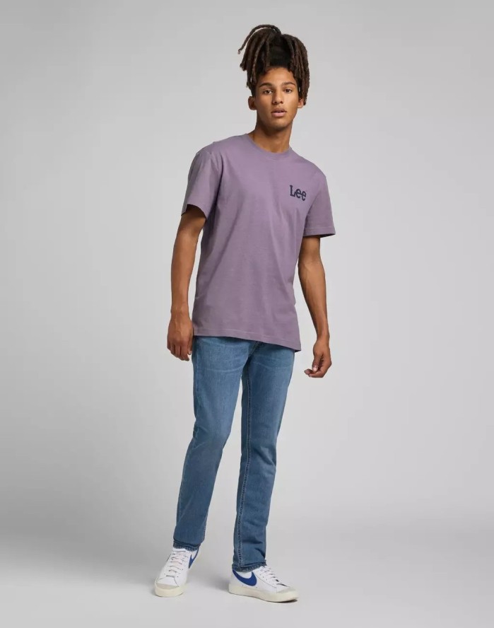 LEE LUKE MĘSKIE SPODNIE JEANSOWE LIGHT WORN L719CAVY 112319915