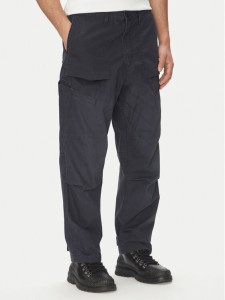 G-Star Raw Spodnie materiałowe Fatigue 3D D26196-D387 Granatowy Relaxed Fit