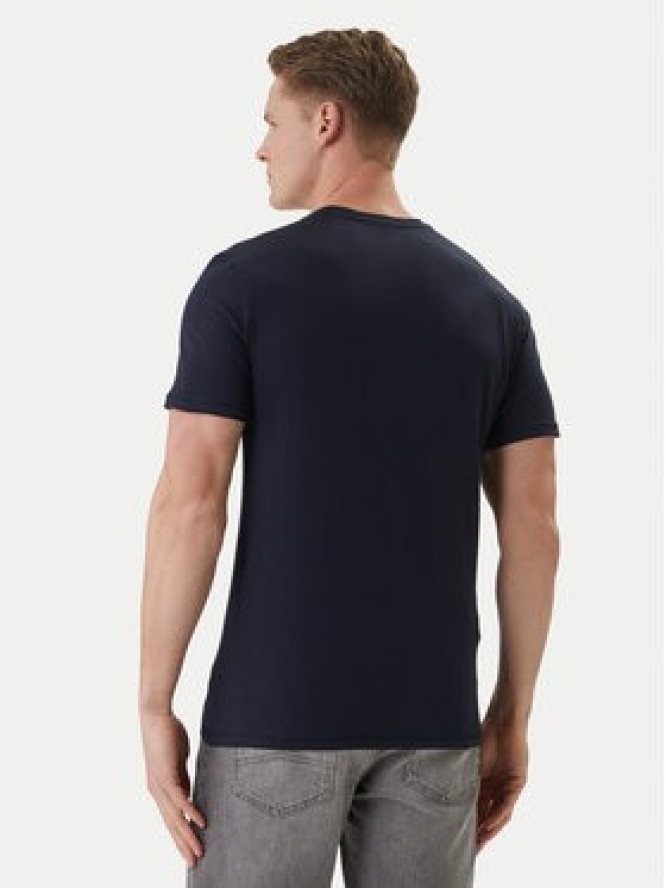Guess T-Shirt M6GI10 K2991 Granatowy Slim Fit