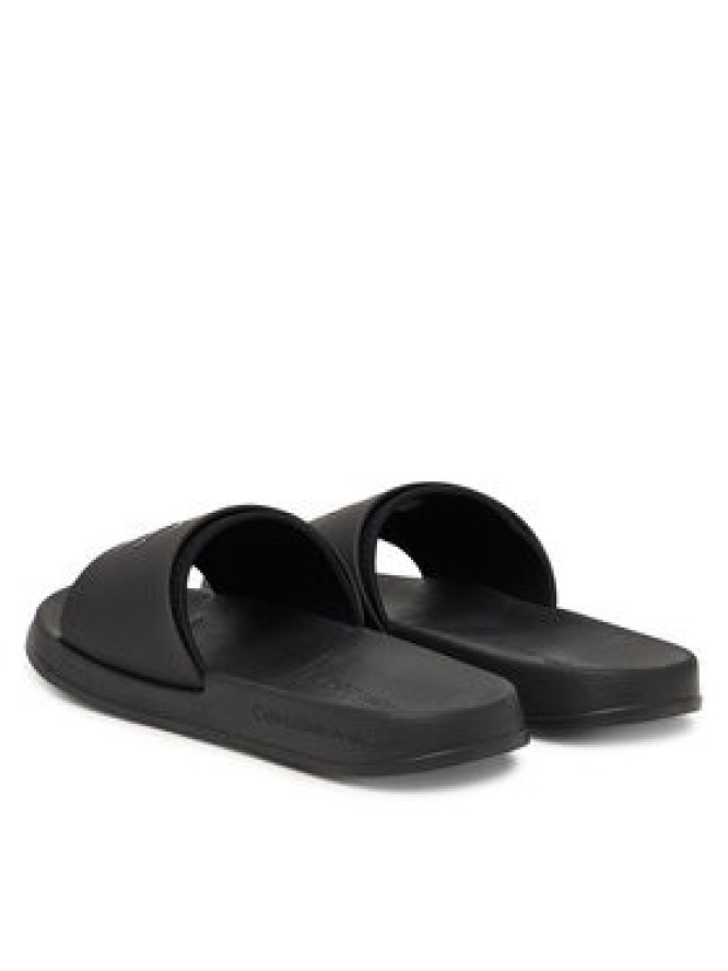 Calvin Klein Klapki Ess Slide Rubber Neoprene HM0HM02229 Czarny
