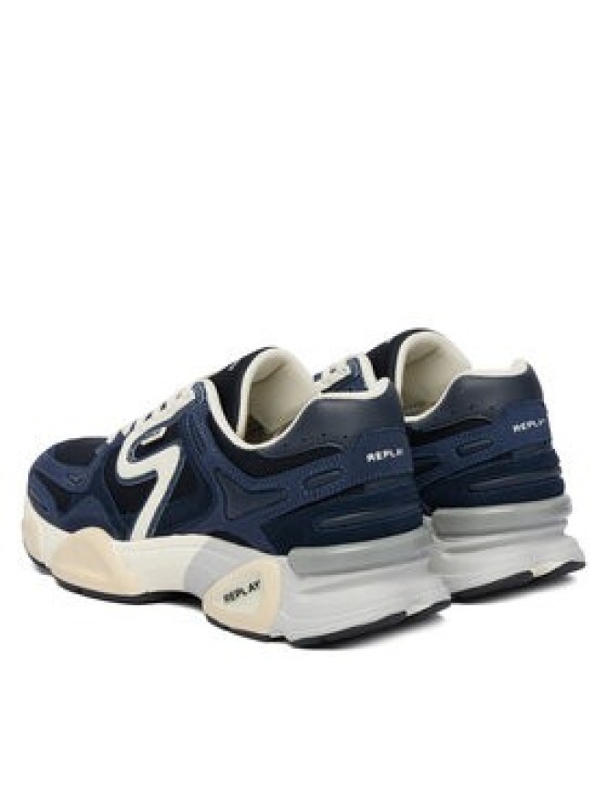 REPLAY Sneakersy GMS9M .000.C0022T Granatowy