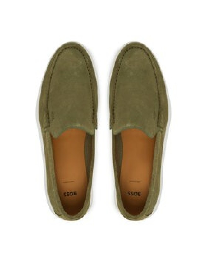 BOSS Mokasyny Sienne 50543083 Zielony