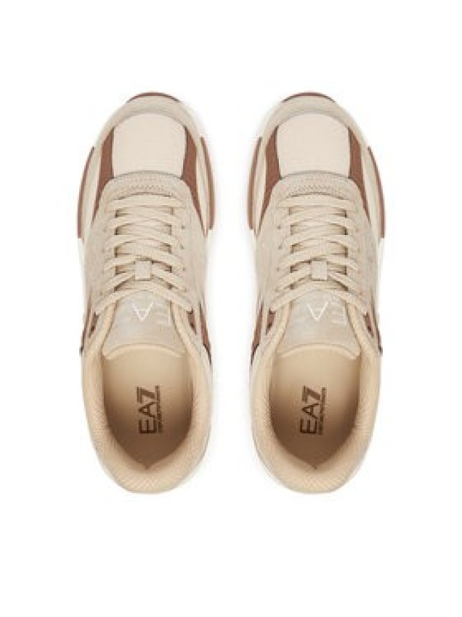EA7 Emporio Armani Sneakersy 7X000359 AF19081 MZ167 Beżowy