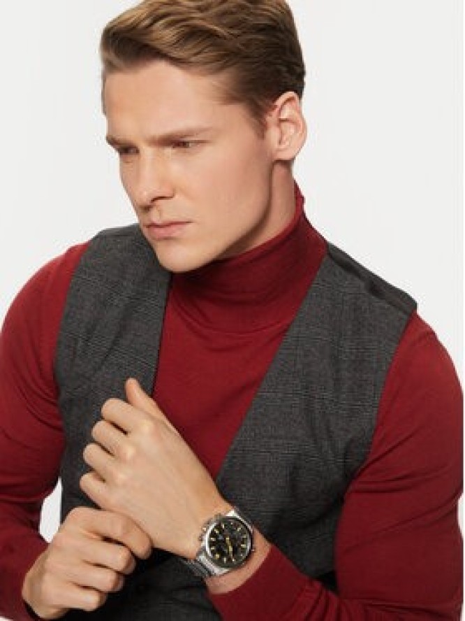 Casio Zegarek Edifice ECB-30DB-1A9EF Srebrny