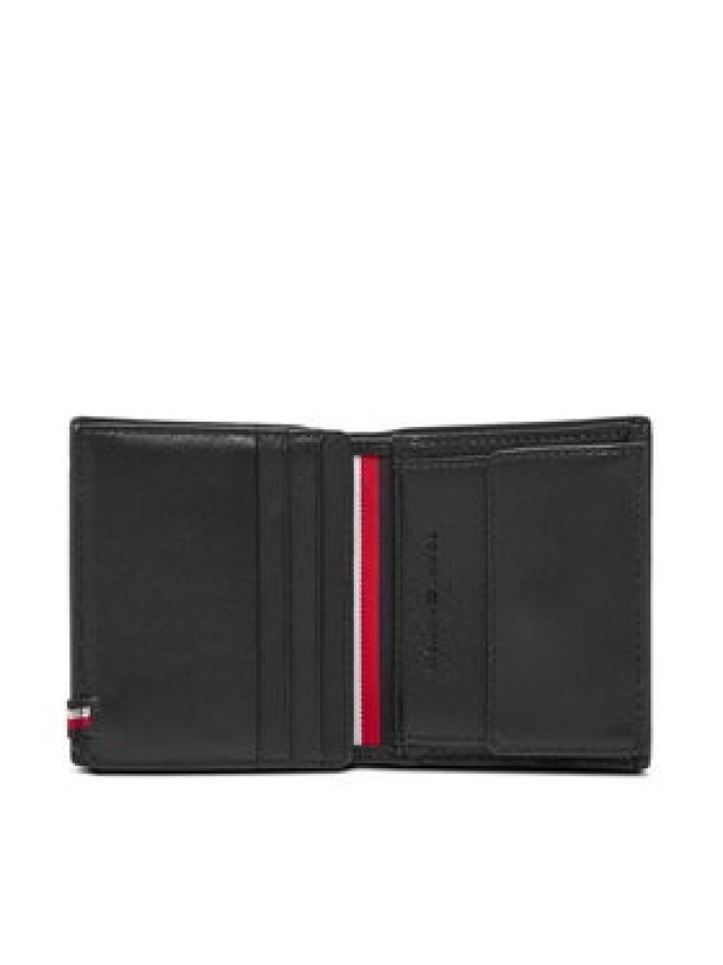 Tommy Hilfiger Portfel Th Foundation Trifold AM0AM13510 Czarny