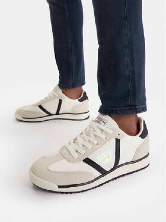 Guess Jeans Sneakersy EO-DELAND-03 WE Écru