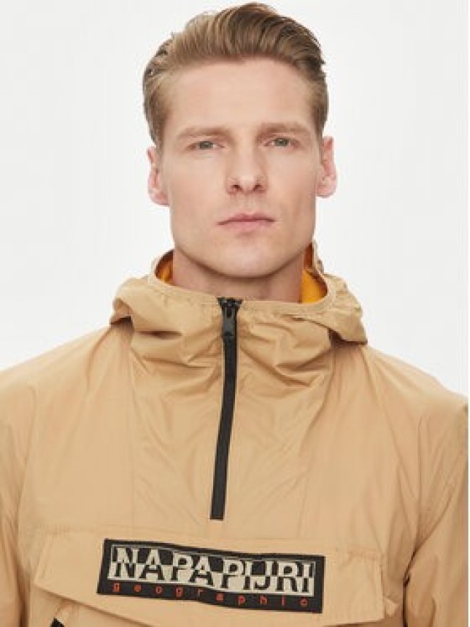 Napapijri Kurtka anorak Rainforest NP0A4HX6 Beżowy Regular Fit