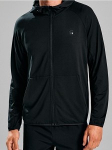 Bluza sportowa z kapturem - czarny