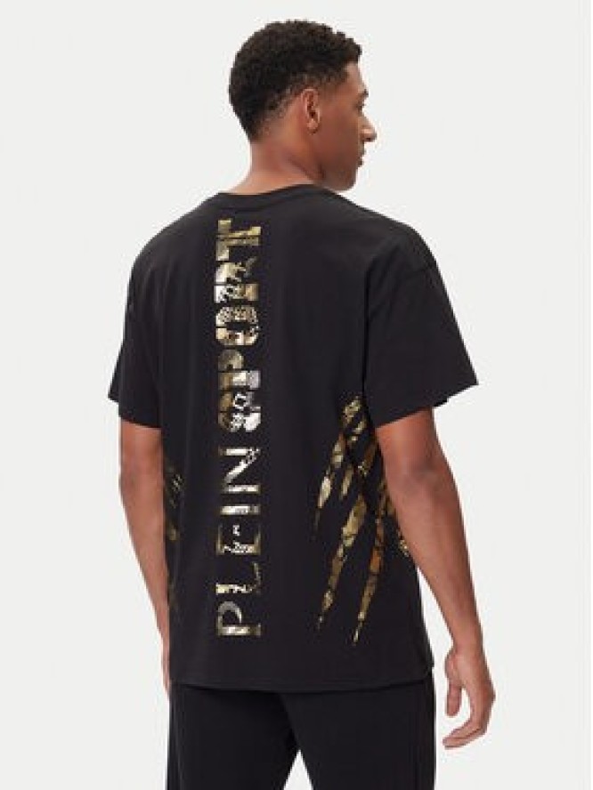 Plein Sport T-Shirt FAEC MTK8358 STE001N Czarny Loose Fit