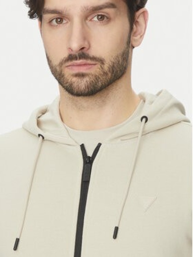 Guess Bluza Z2YQ28 KAIJ1 Écru Regular Fit