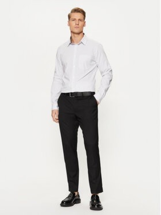s.Oliver Koszula 2149815 Biały Slim Fit