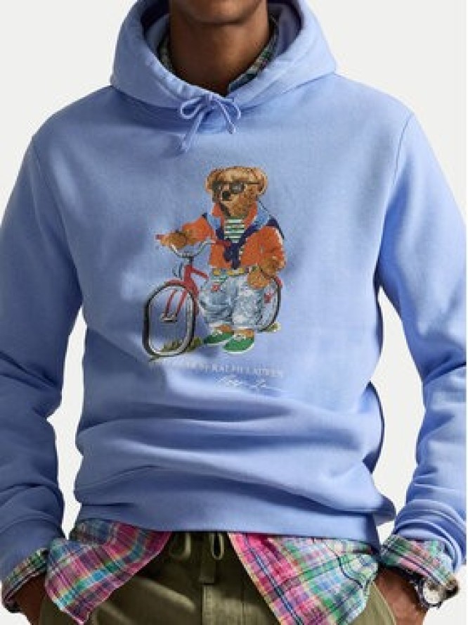 Polo Ralph Lauren Bluza 710B14614001 Błękitny Regular Fit