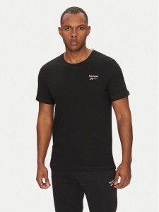 Reebok T-Shirt 100221874 Czarny Regular Fit