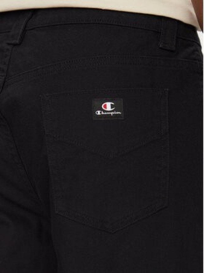 Champion Spodnie dresowe 219863 Czarny Custom Fit