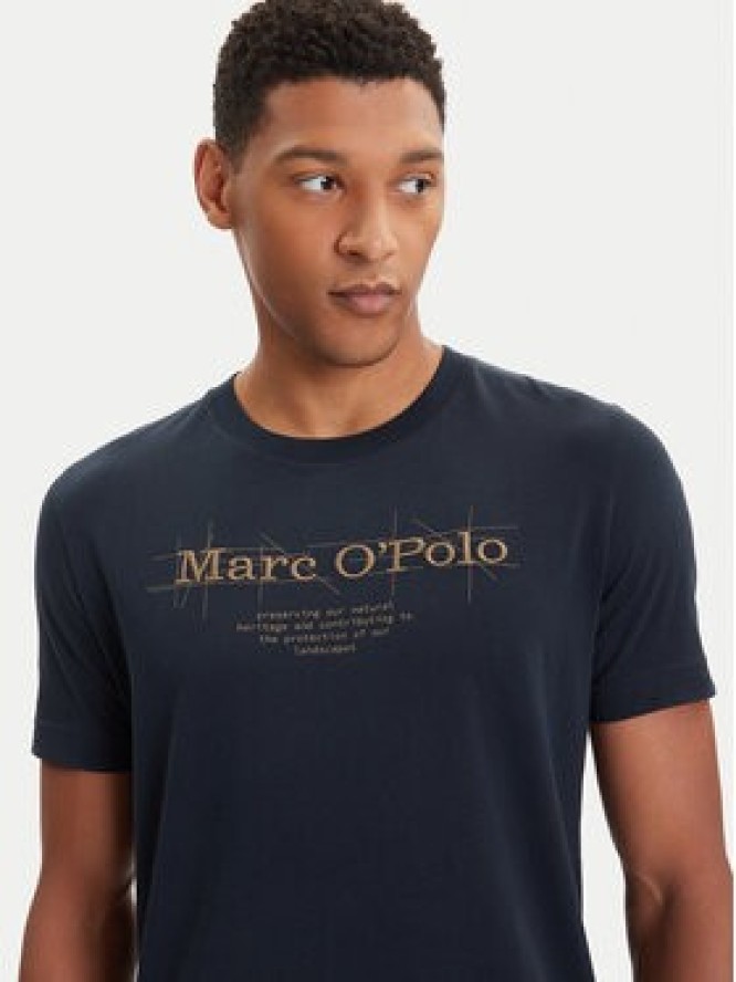 Marc O'Polo T-Shirt 528 2305 51196 Granatowy Regular Fit