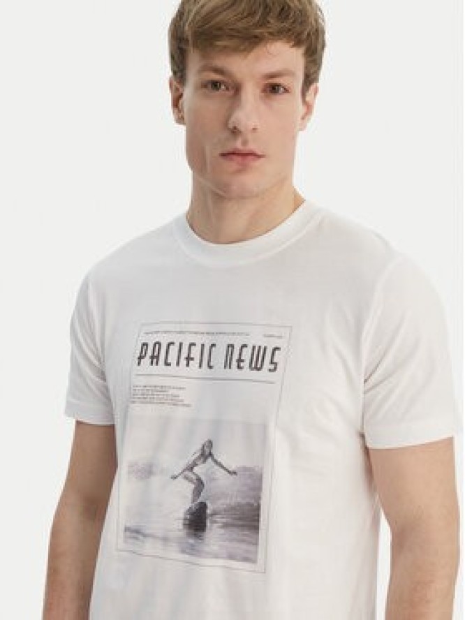 JOOP! Jeans T-Shirt JJJ-Laulea 30101984 Biały Regular Fit