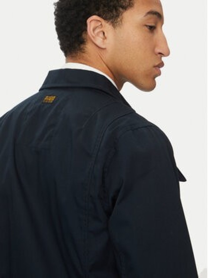G-Star Raw Kurtka przejściowa 4 Pkt Overshirt D26429-D387 Granatowy Slim Fit