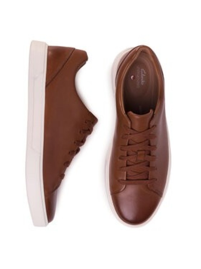 Clarks Sneakersy Un Costa Lace 261486907 Brązowy
