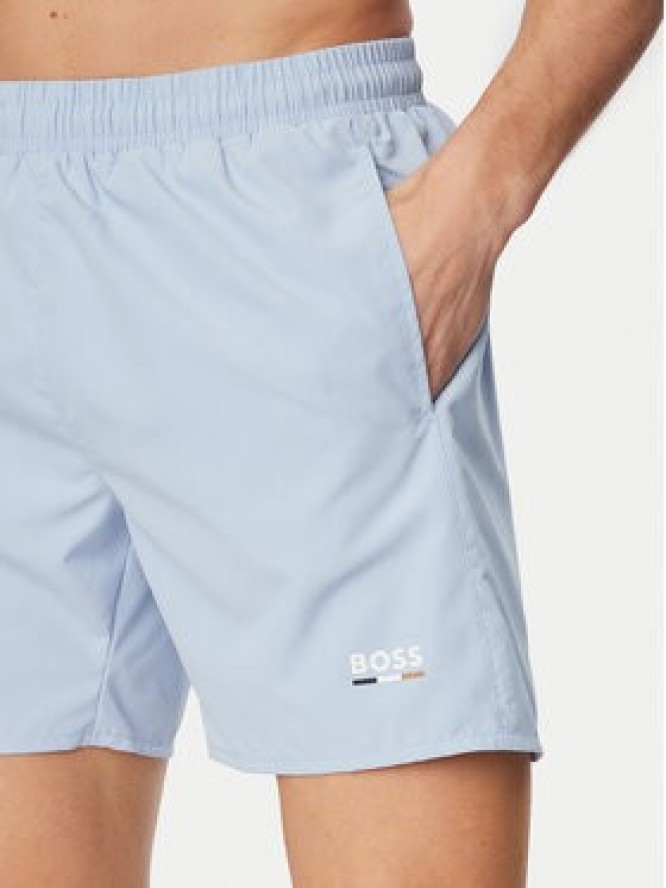 BOSS Szorty kąpielowe Swordfish 50554613 Niebieski Regular Fit