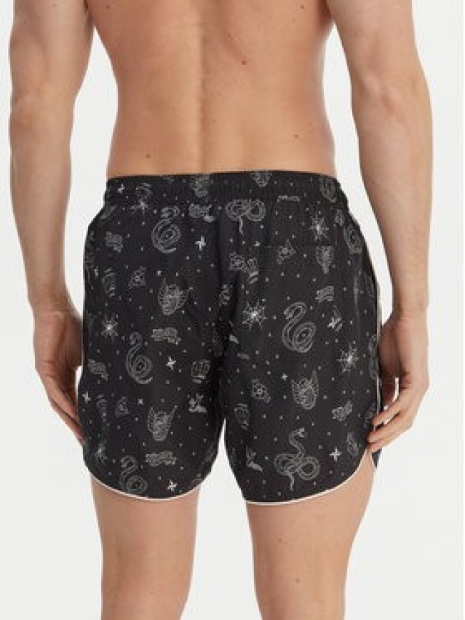 HUGO Szorty kąpielowe Rik 50533795 Czarny Regular Fit