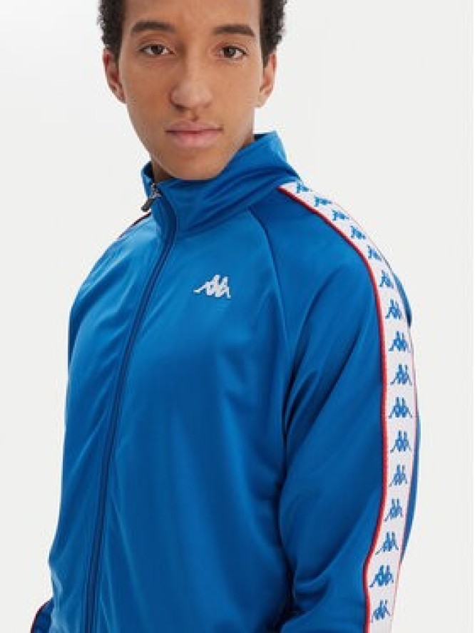 Kappa Bluza Banda Anniston 301EFU0 Niebieski Slim Fit