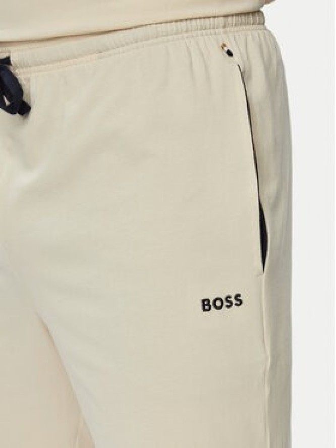 BOSS Szorty sportowe Mix&Match 50515314 Kremowy Regular Fit