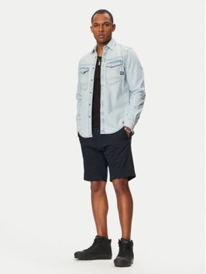 G-Star Raw Koszula jeansowa Dakota D23616-D252 Niebieski Regular Fit