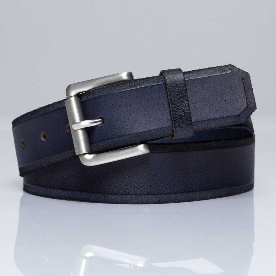 TOM TAILOR PASEK SKÓRZANY SOPO-TT412 480 40 mm Ledergürtel