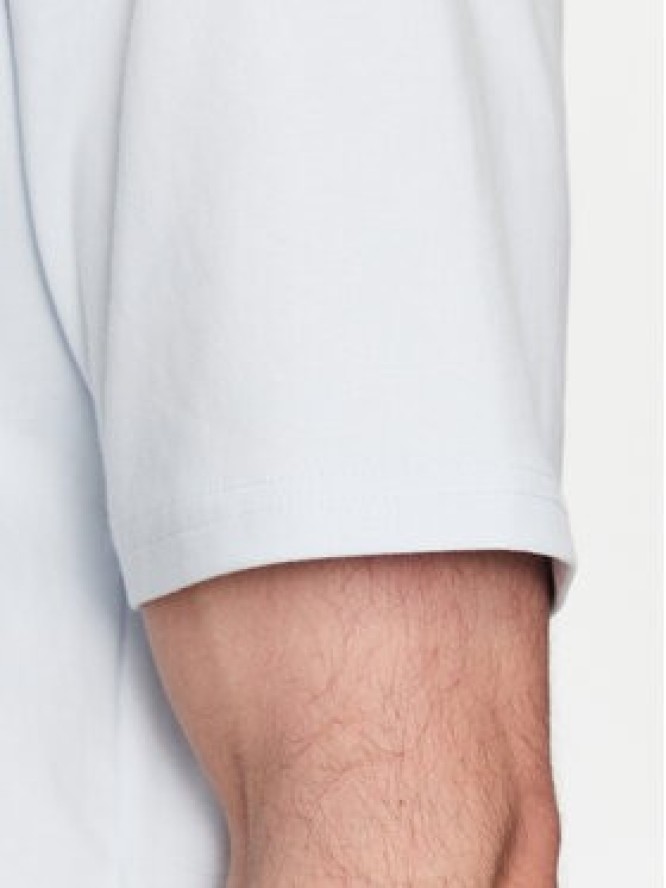 New Balance T-Shirt MT23567 Niebieski Relaxed Fit