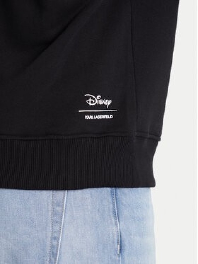 KARL LAGERFELD Bluza 705098 553930 Czarny Regular Fit