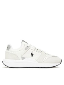 Polo Ralph Lauren Sneakersy Train 89 V2 Suede-Paneled Sneaker 809973974001 Biały