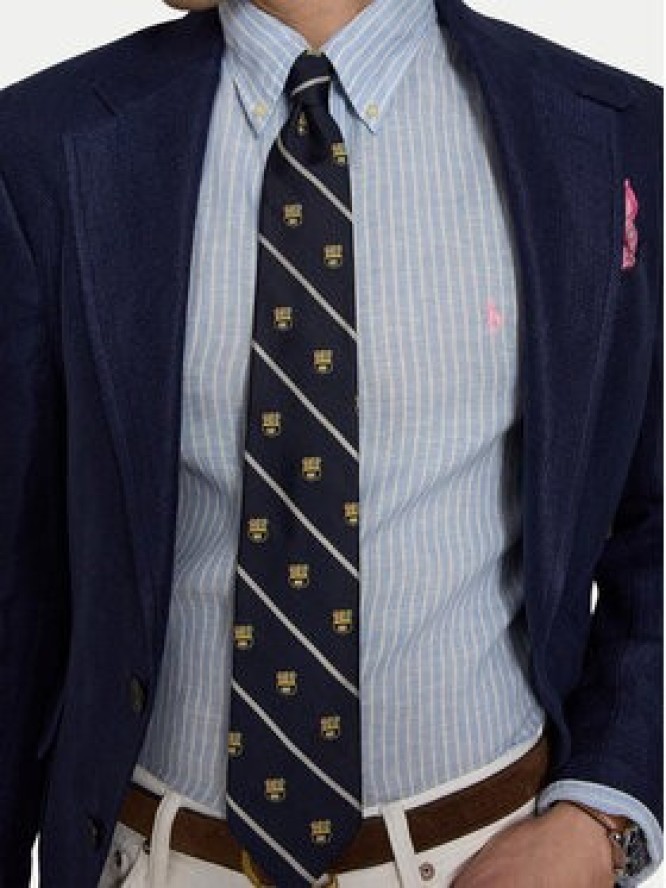 Polo Ralph Lauren Koszula 710B15594005 Niebieski jasny Custom Fit