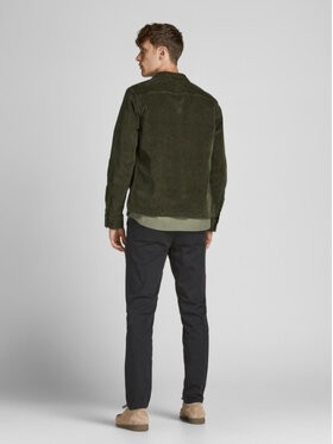 Jack & Jones Spodnie materiałowe Marco Dave 12174152 Czarny Slim Fit