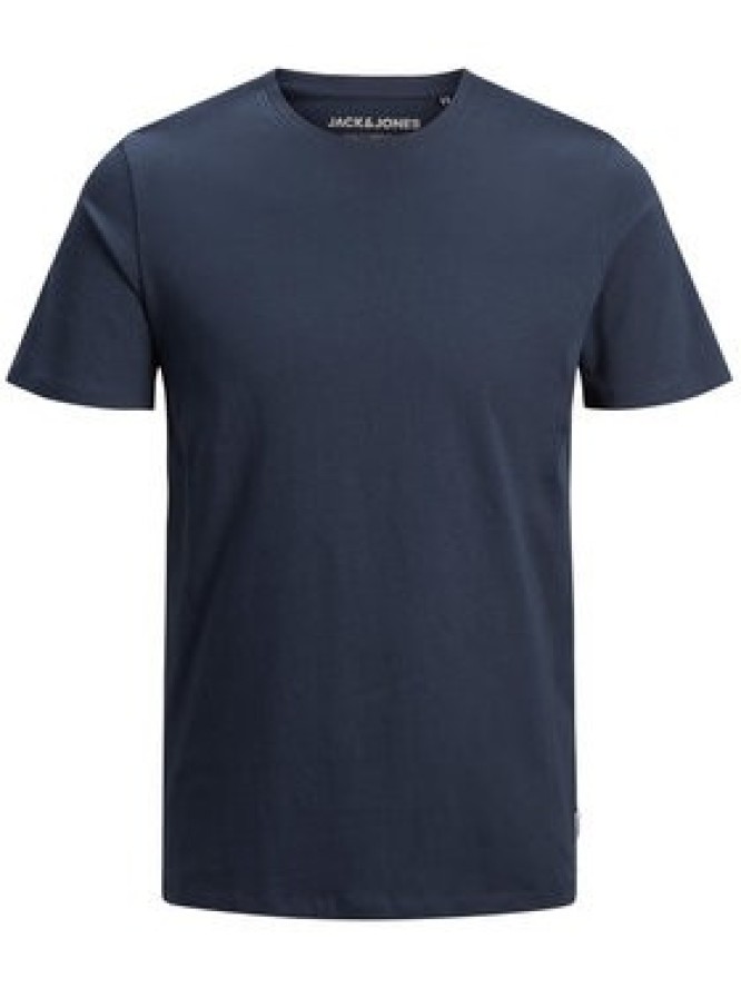 Jack & Jones T-Shirt Orrganic Basic 12156101 Granatowy Slim Fit