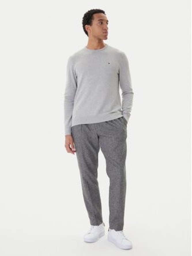 Tommy Hilfiger Sweter Essential Ssnl MW0MW39999 Szary Regular Fit