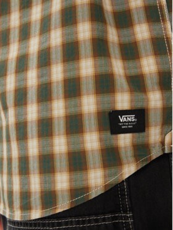 Vans Koszula Hadley Ss Woven VN000G76 Écru Regular Fit