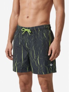 Jack & Jones Szorty kąpielowe Kauai Rift 12291509 Czarny Regular Fit