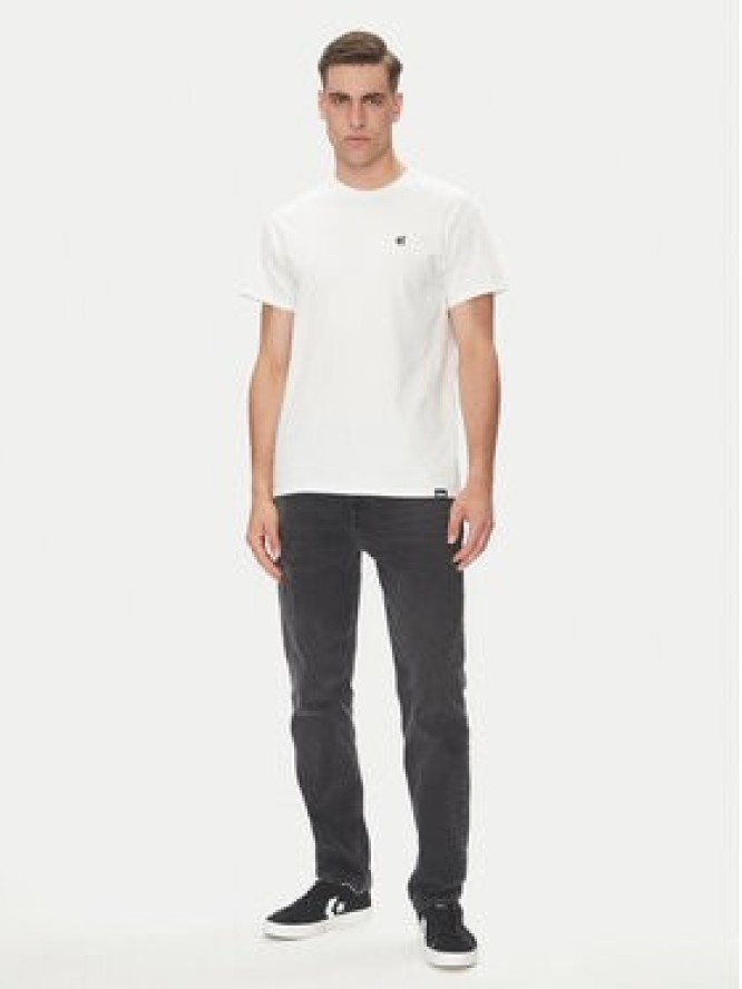 Etnies T-Shirt Team Emroidery 4130003738 Biały Regular Fit