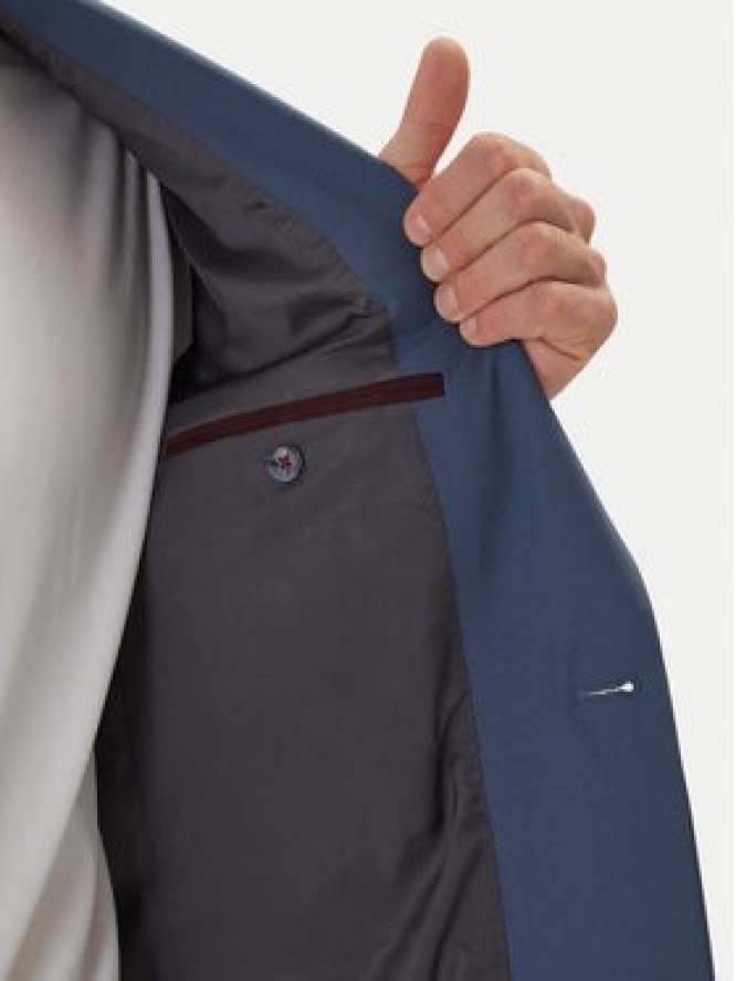 HUGO Garnitur Henry/Getlin232X 50547345 Niebieski Slim Fit