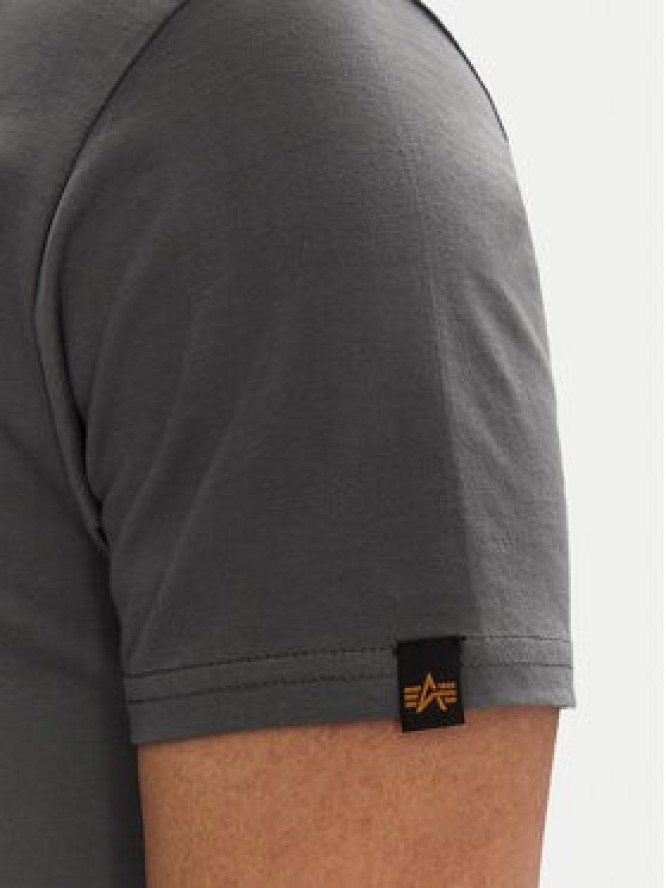 Alpha Industries T-Shirt Basic 118533 Czarny Regular Fit