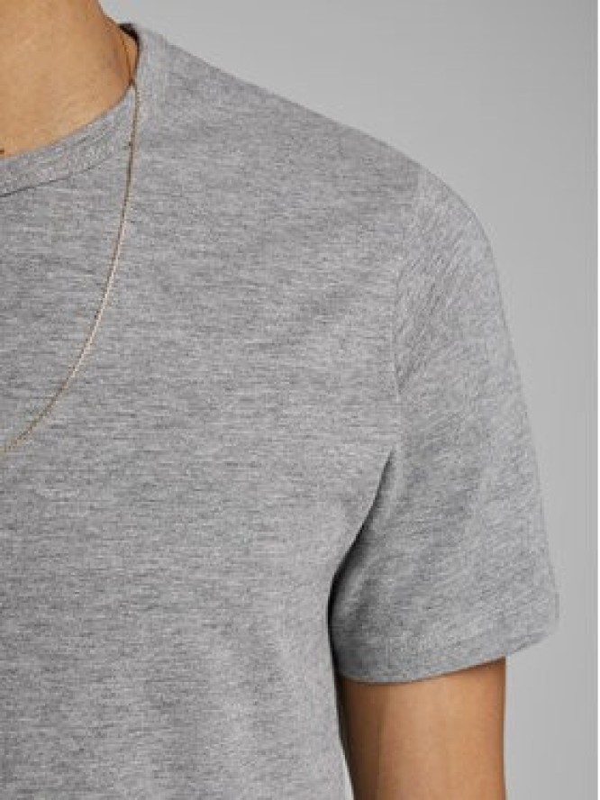 Jack & Jones T-Shirt Basic 12058529 Szary Stretch Fit