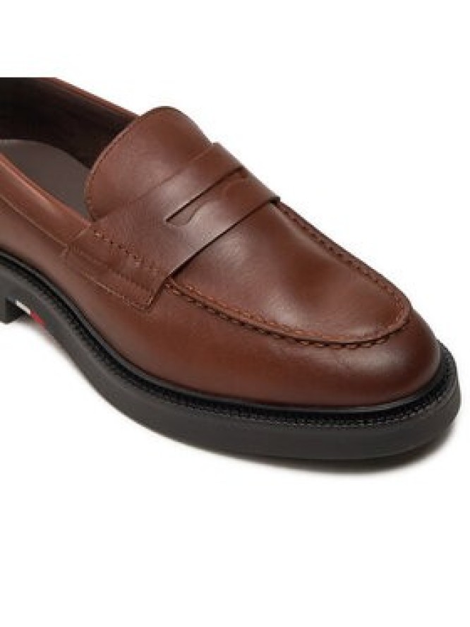 Tommy Hilfiger Loafersy Comfort Lwt Lth Loafer FM0FM05089 Brązowy
