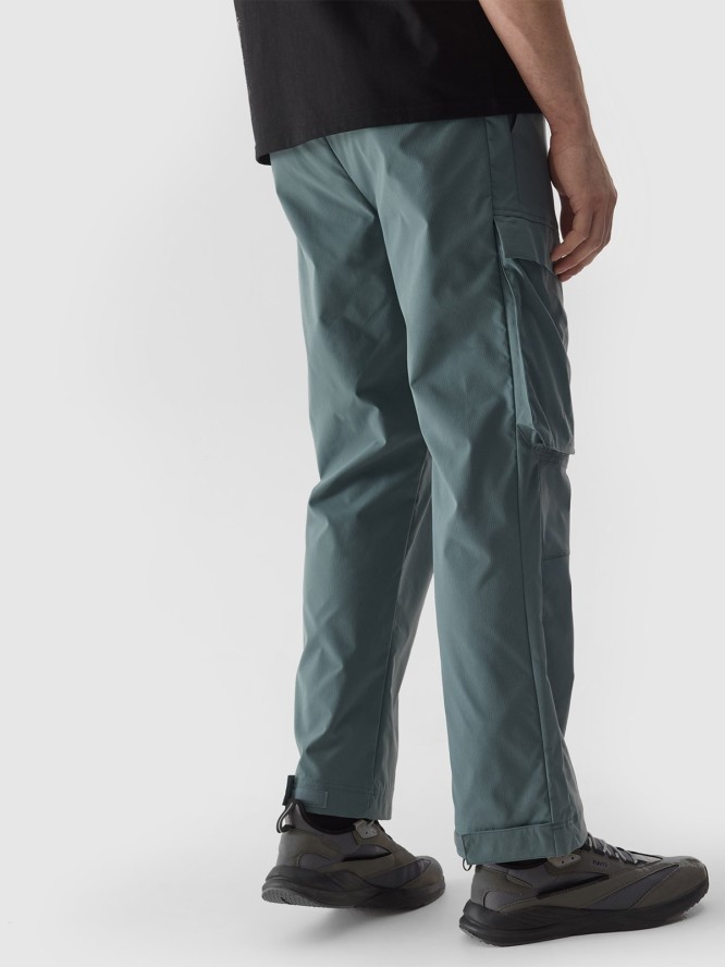 4F Spodnie casual cargo 4Way Stretch męskie - khaki S