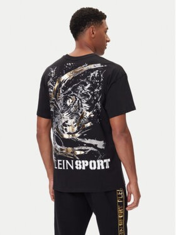 Plein Sport T-Shirt FAEC MTK8368 STE001N Czarny Loose Fit