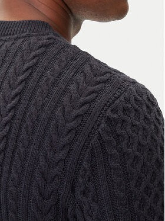 Jack & Jones Sweter Blusean 12283486 Granatowy Regular Fit