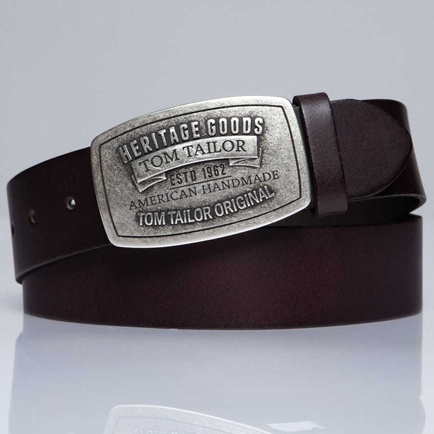 TOM TAILOR PASEK SKÓRZANY TG1050R01 691 40mm Gürtel Q.01