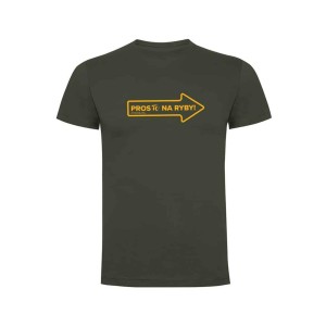 Koszulka męska t-shirt PROS to na ryby